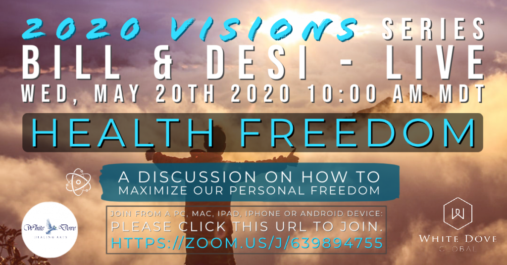 2020 Visions - LIVE with Bill C & Prof. Desi - MAY 20th 2020